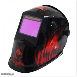 Auto Dark Welding Helmet With Safe Design and Extra Large Viewing Area