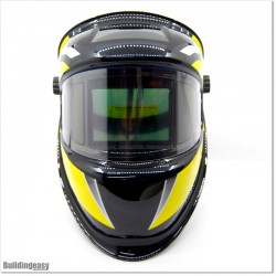 Auto Dark Welding & Grinding Helmet With Safe Design and Extra Large Viewing Area