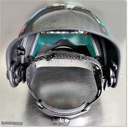 Ultra-View Panoramic auto-darkening welding helmet