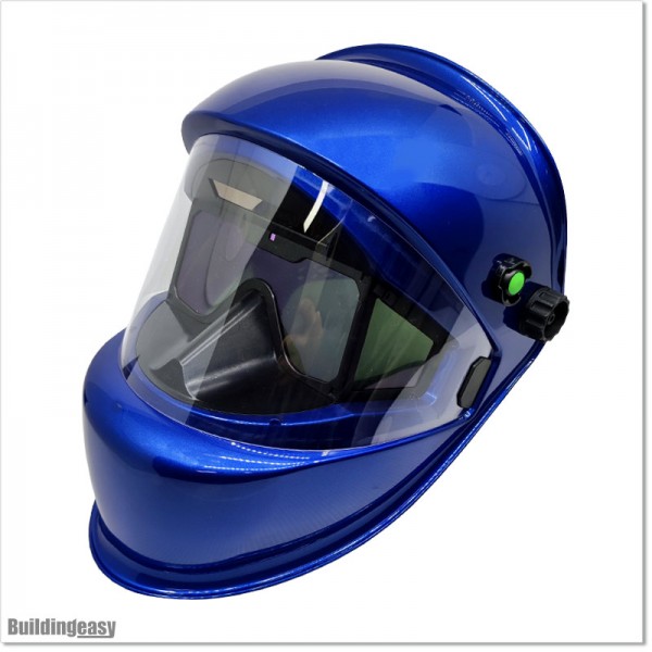 Ultra-View Panoramic auto-darkening welding helmet