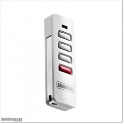 This remote control can be used with Sommer Base + Garage Door Opener.