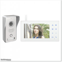 Wireless video intercom with gate open facility