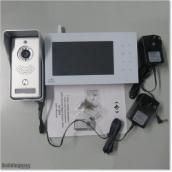 Wireless video intercom with gate open facility