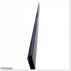 Aluminium Triangle frame fits to the bottom of our Louver Gates