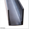 Aluminium Triangle frame fits to the bottom of our Louver Gates
