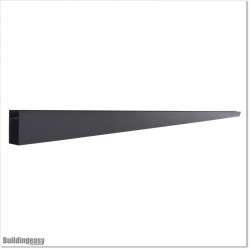 Aluminium Triangle frame fits to the bottom of our Louver Gates