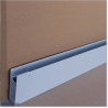 Aluminium Triangle frame fits to the bottom of our Louver Gates in Silver Pear colour