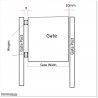 Gate Converter Kit 1M