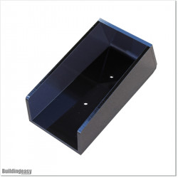 Keypad weather guard made out of transperent plastic.