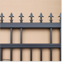 Gate is 3700mm wide and gate height is 1525mm. Overall gate height with wheels and tracks 1.6M