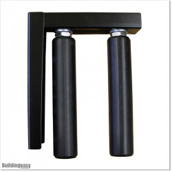 Gate is 4700mm wide and gate height is 1525mm. Overall gate height with wheels and tracks 1.6M