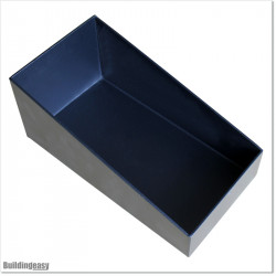 Weather Guard is made of 3mm thick Aluminium. Powder coated in black