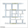 Half high Frame set for ISA202 scaffolding