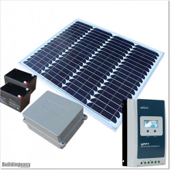 50W Solar Power System for Automatic Gate Openers With Battery Box.