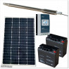 100W Solar operated single swing gate opener for medium duty applications
