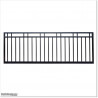 This gate is 2.9M wide and gate height is 1.1M.