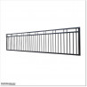 5.3M Wide and 1.2M High Sliding Gate Flat Top in Auckland.