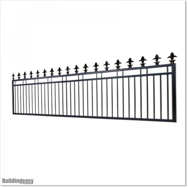 5.3M Wide and 1.2M High Sliding Gate Spear Heads Fitted in Auckland.