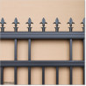 2.7M Wide Aluminium Single Swing Gate in Auckland black Colour.