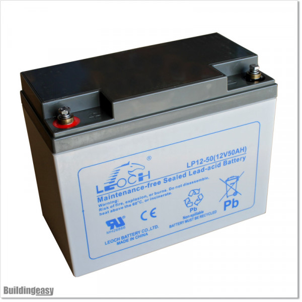 Leoch VRLA-AGM Battery 12V 50Ah