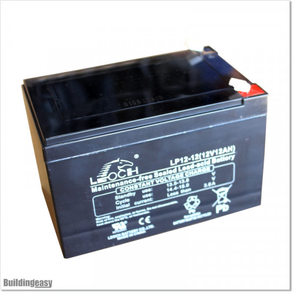 Leoch VRLA-AGM Battery 12V 12Ah