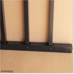 Angle Fence panel is 0.8M high (when not tilted) and 2.4M wide