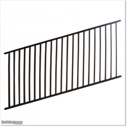 Angle Fence panel is 0.8M high (when not tilted) and 2.4M wide