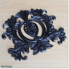 Solid aluminium casting in shape of large dragon flower