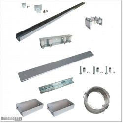 Telescopic gate kit for 8M gate