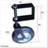 Spring Loaded Gate Support Wheel to Fit on the Free End.
