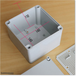 Enclosure Polymer with seal lid. IP66 Rating