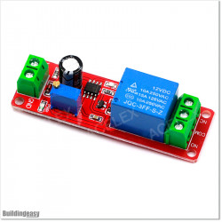 12V Timer Relay with NO/NC Contacts