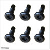 Self-tapping screws are powder coated in black colour. Size M4 X 16mm