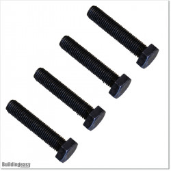Stainless Steel and Blackened Bolts M8 X 45mm