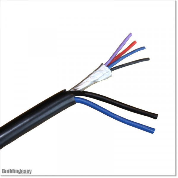 Centurion V-Series 6-core actuator cable. Cable length is 5M