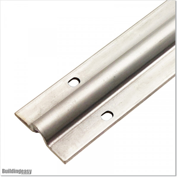 Stainless Steel 304 grade Sliding Gate track has U- profile 8mm Radius