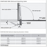 Optional post mount long Bracket for Centurion V-Series Opener