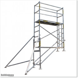 Stairway Scaffold Attachment