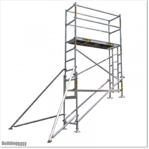 Stairway Scaffold Attachment