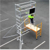 Stairway Scaffold Attachment
