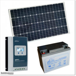12V/100W Solar Power System for Automatic Gate Openers.