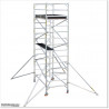 6M Scaffolding with Inbuilt Ladder Frame and Wider Working Area.