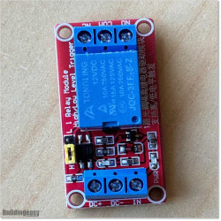 12V, 1 Channel relay module with trigger and test button