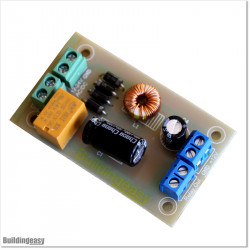 Two functions in one module. One side is 12V Relay and other side is Voltage converter 12/24 AC/DC to 12V DC