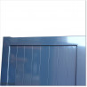 Pedestrian Tongue & Groove gate is 1.0M wide and gate height is 1.75M. Gate colour RAL7016 (Anthracite Grey)