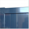 Pedestrian Tongue & Groove gate is 1.0M wide and gate height is 1.75M. Gate colour RAL7016 (Anthracite Grey)