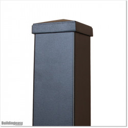Aluminum Post is 63 X 63 and 4.0mm wall thickness