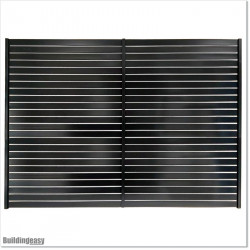 Aluminium Boundary Fencing is easy to install and is constructed from powder coated rust free aluminium