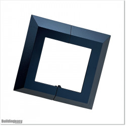 cover is made of die cast aluminum with powder coated in Matte Black
