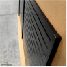Aluminium Slat Boundary Fencing is easy to install and is constructed from powder coated rust free aluminium